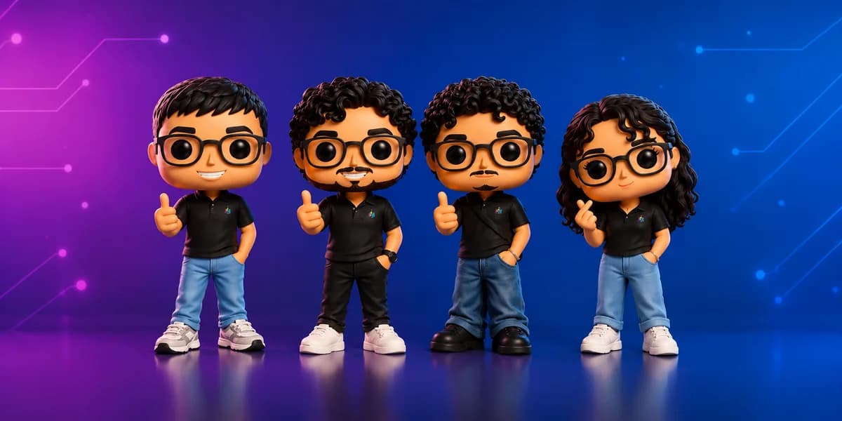 Equipo de INTEGRADAV — los 4 socios